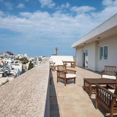 Apartmán St Julians Penthouse With Large Terrace Saint Julian's